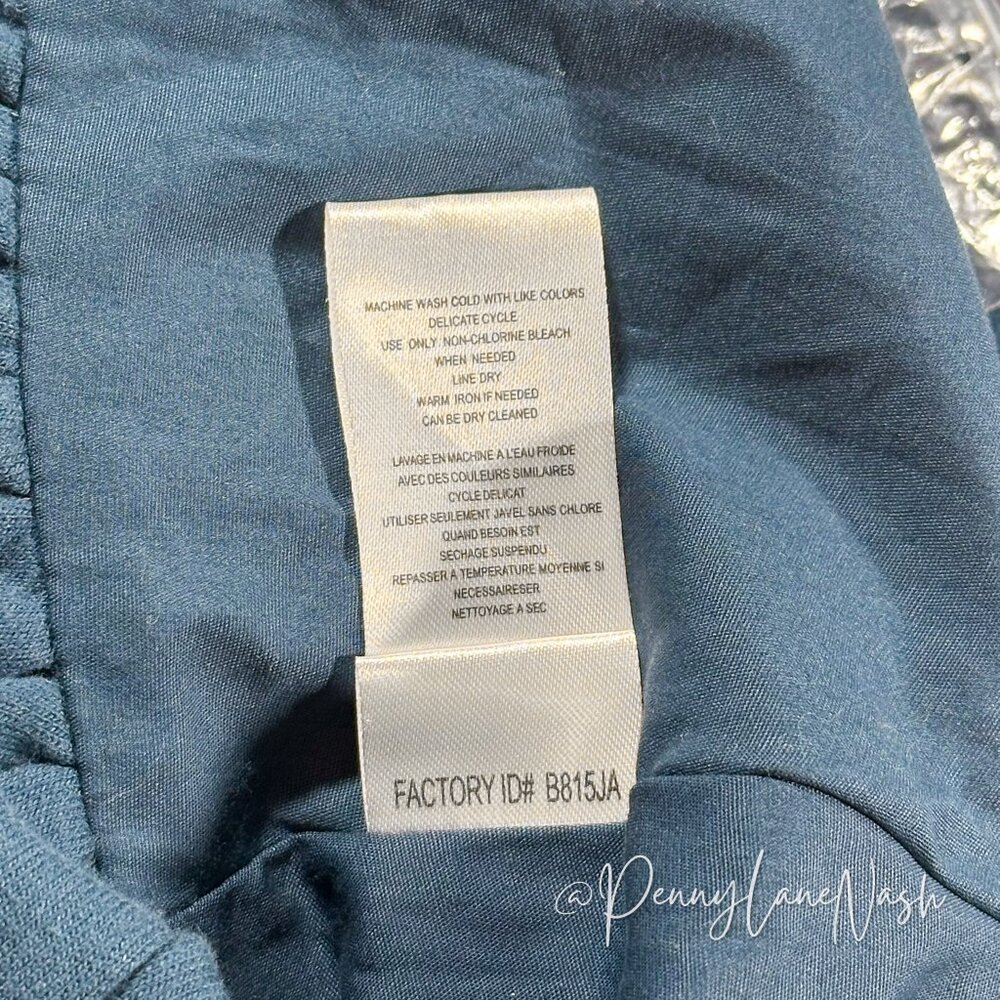 NWT BCBGeneration 3 Buttons Hooded Terry Cloth Coat Teal - Picture 6 of 13